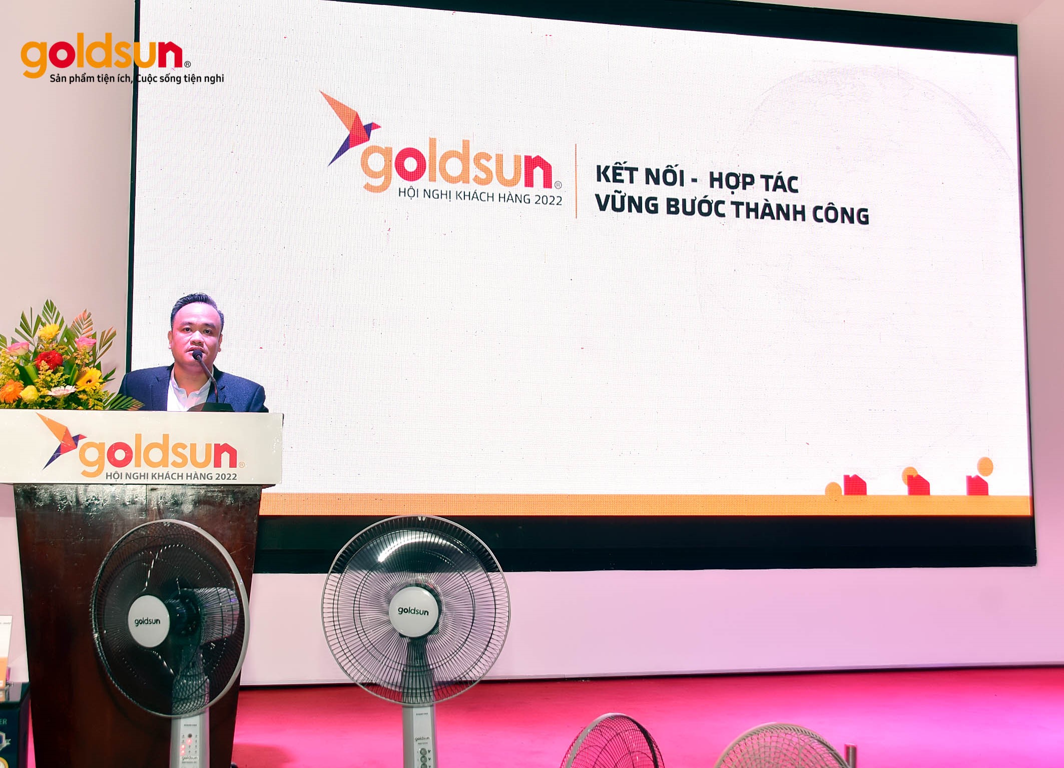 Chảo Inox Chống Dính Goldsun GPA1401-16IH/18IH/20IH/24IH/26IH/28IH – Đáy Từ 5 Lớp, Sử Dụng Mọi Loại Bếp, Chính Hãng